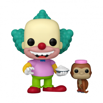 Krusty with Mr. Teeny